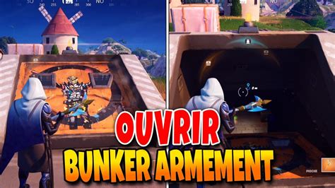 ouvrir bunker fortnite